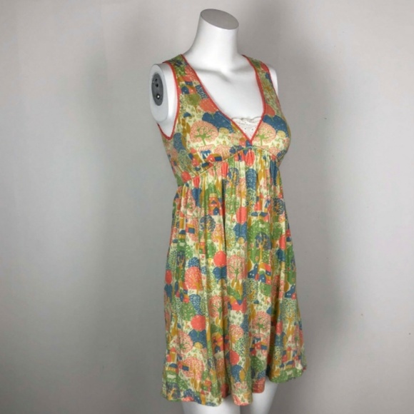 Anthropologie Dresses & Skirts - Lilka Tree House Floral Colorful Print Shift Dress